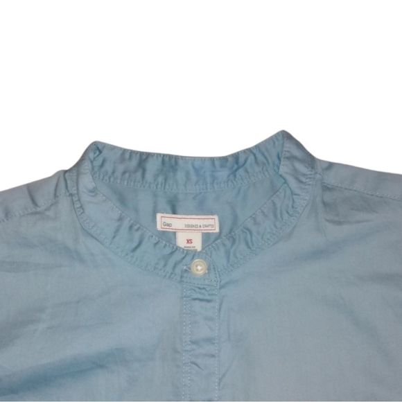 Gap Light Blue Blouse - Picture 4 of 12